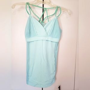 Lululemon yoga tank with crossback